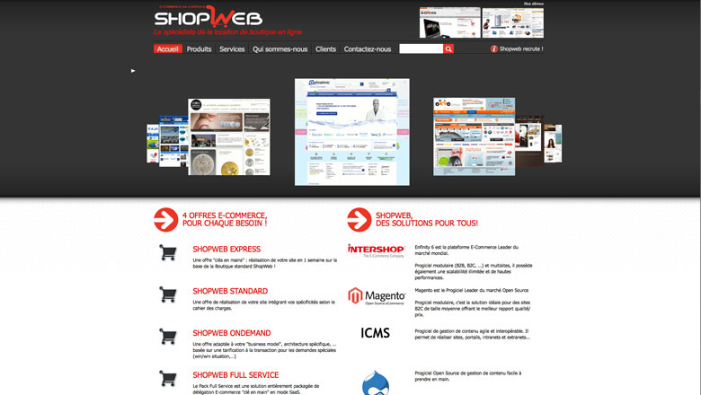 Shopweb un projet Drupal 7