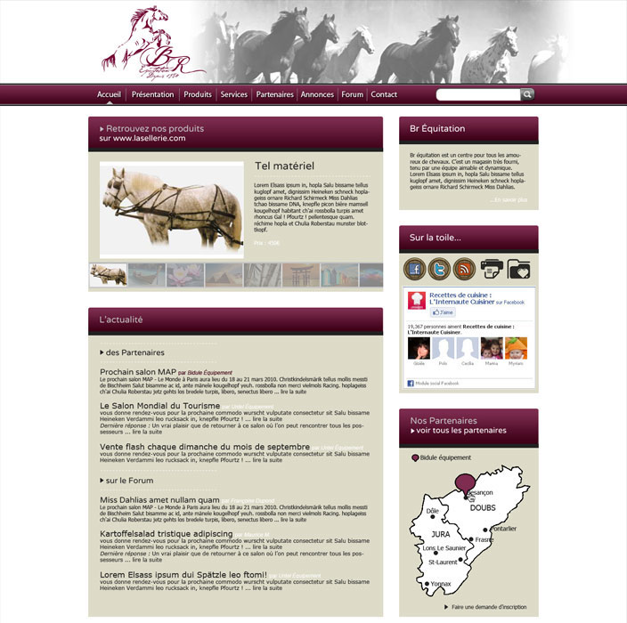 Br équitation un projet Drupal Br équitation un projet Drupal